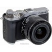 Canon Mirrorless EOS M6 ( Black and silver ) + Kit EF-M15-45 IS STM 